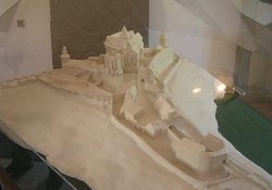 Model hradu Pernštejna