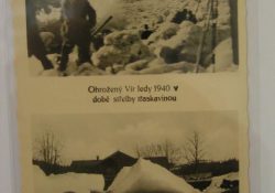 Odstřel ledových ker na řece Svratce