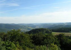 Pohled na jih bez přiblížení