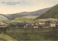 Kolorovaná pohlednice