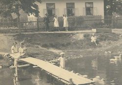 Bývalá lávka přes Říčku na Hrdé Vsi