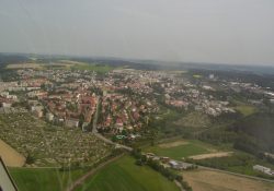 Žďár nad Sázavou od západu