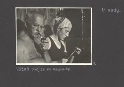 Vážná dvojice na koupadle