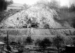 Pohled na kamenolom Korouhvice