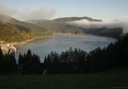 Kouzelné ráno na přehradě