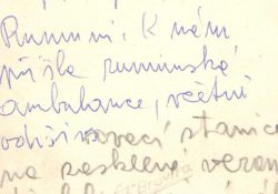 Zadní strana fotografie s Rumuny